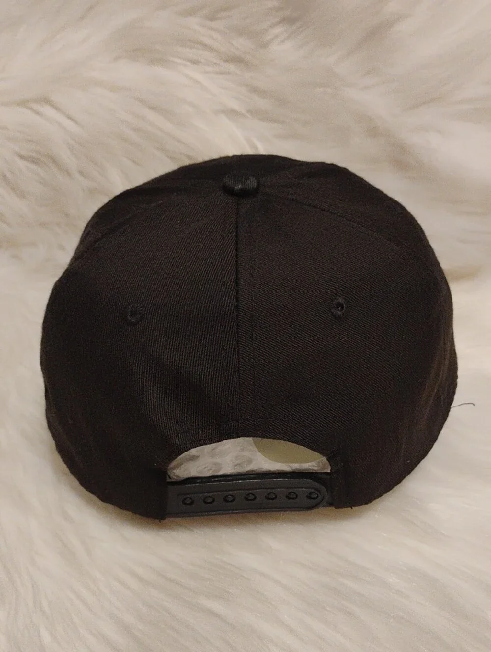 (C-75) Team STIHL Black Baseball Cap W Embroidered Orange Logo